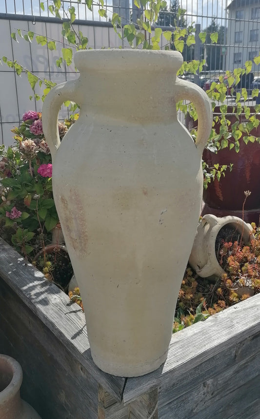 2.Wahl ! Amphore ca. 60 cm hoch mit 2 Henkeln aus Terracotta, Deko, Vase