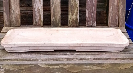 NEU !! Orig. ital. Teller / Untersetzer für 50-er Kasten mit Oliven aus Terracotta, Pflanztopf, Balkonkasten, Blumenkasten, Terrakotta, Garten