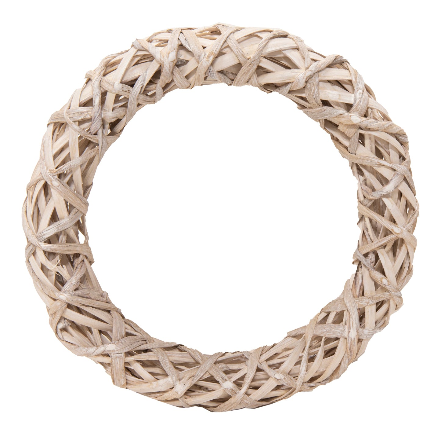 Neu !! 6-er SET Tür-, Wand-, Tischkränze Ringe Rohlinge ø 25 cm , weiß gekalkt aus Weide