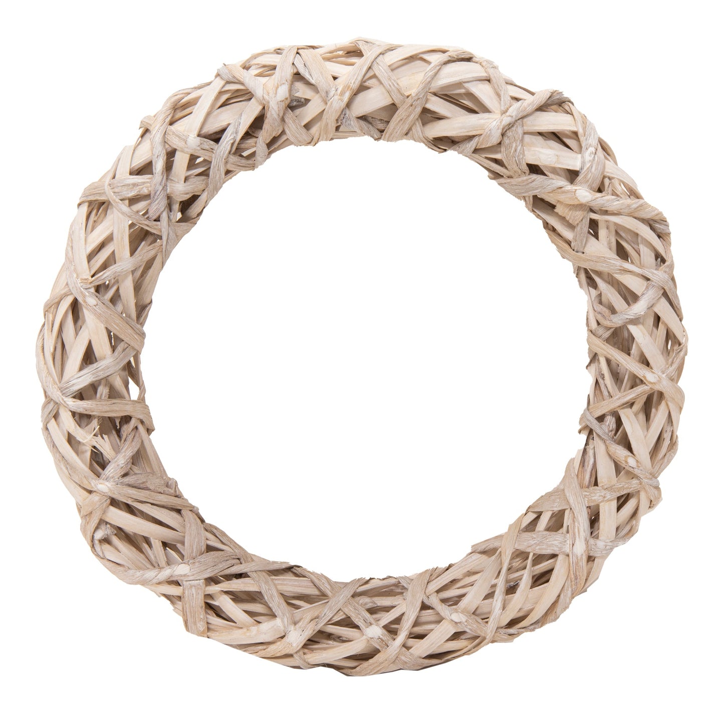 Neu !! 6-er SET Tür-, Wand-, Tischkränze Ringe Rohlinge ø 30 cm , weiß gekalkt aus Weide