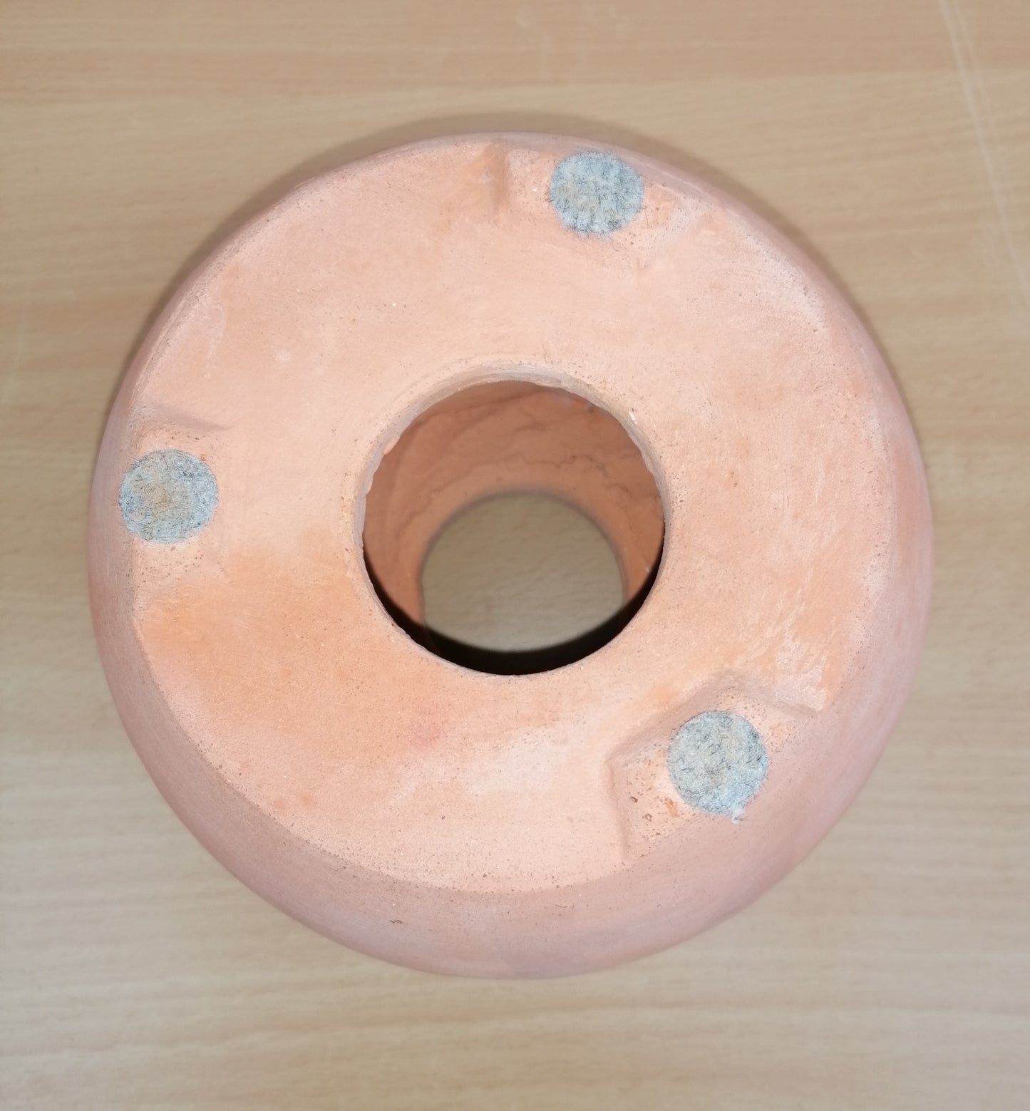 Neu !! Öllampe mit Einsatz ca. 16 cm Bauchdurchmesser aus Terracotta Windlicht