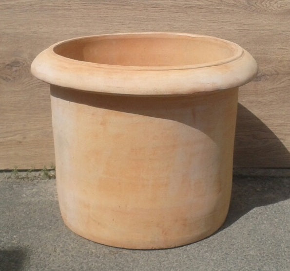 NEU !! Schöner robuster Blumentopf ø ca. 28 cm aus roten Terracotta, Pflanzgefäß Terrakotta Übertopf Deko Garten