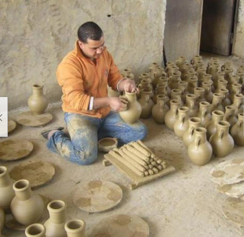 2.Wahl ! Amphore ca. 60 cm hoch mit 2 Henkeln aus Terracotta, Deko, Vase