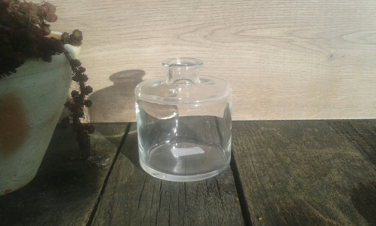 Dekoglas Glasvase 6er Set je ca. 10 cm hoch