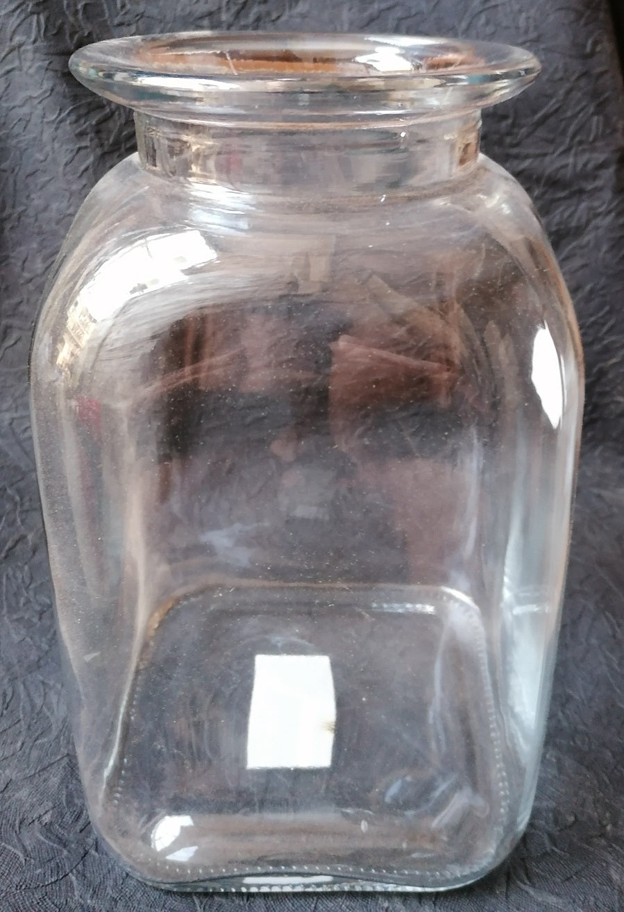 Dekoglas Glasvase ca. 26 cm hoch