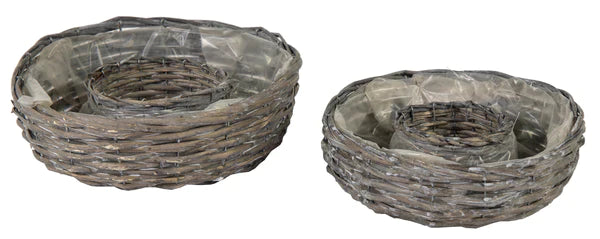 NEU !! Pflanzring Durchmesser ca. 35 cm und ca. 10 cm hoch aus Weide - Naturprodukt