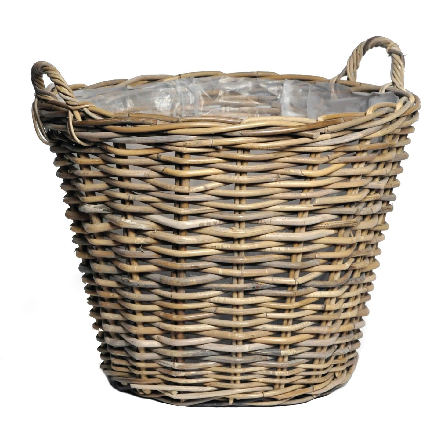 Aktion !! Pflanzkorb Durchmesser ca. 60 cm und ca. 45 cm hoch aus Rattan