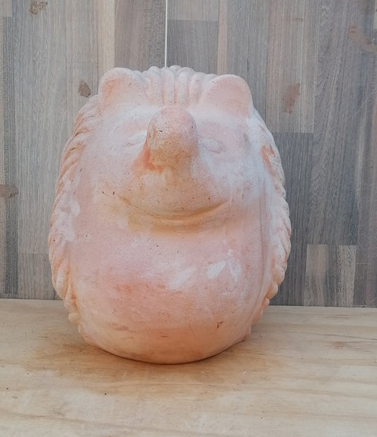 Igel ca. 30 cm hoch aus Terracotta Herbstdeko Garten Tiere