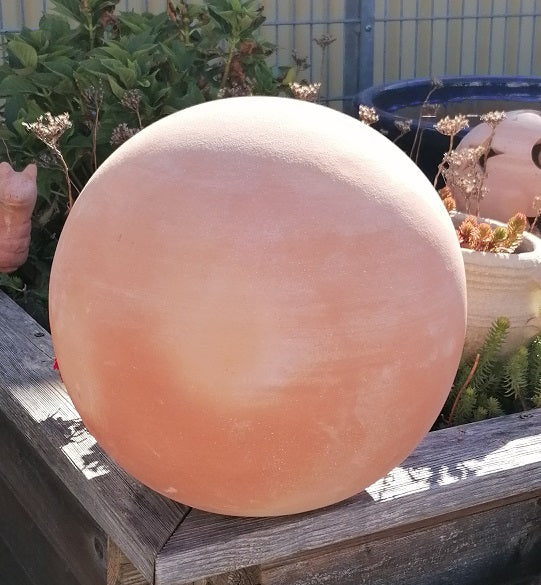 Kugel ø ca.30 cm aus Terracotta, Deko, Garten