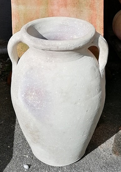 NEU !!!!! Rustikal handgetöpferte bauchige Amphore Krug ca. 38 cm hoch aus Terracotta, Deko, Vase , Mediterran