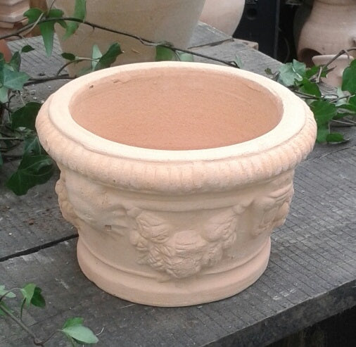 Blumentopf 18 cm Durchmesser aus Terracotta, Pflanztopf – La Casa