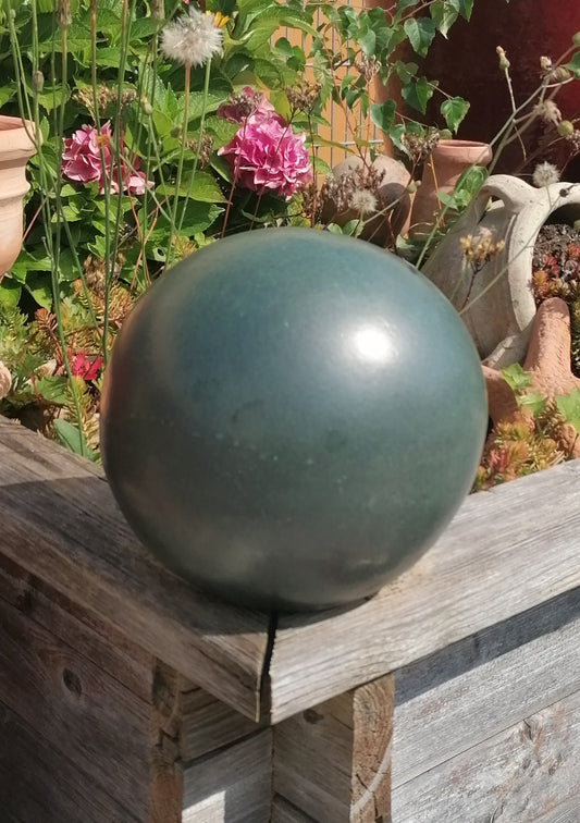 2. Wahl !! Kugel ø ca. 20 cm aus Steinzeug, Keramik, Deko, Garten, frostfest