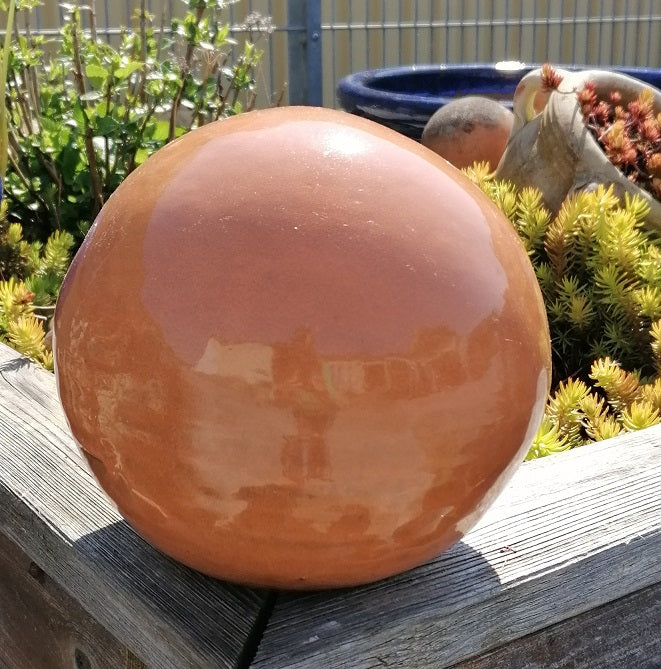 2. Wahl !! Kugel ø ca. 20 cm aus Steinzeug, Keramik, Deko, Garten