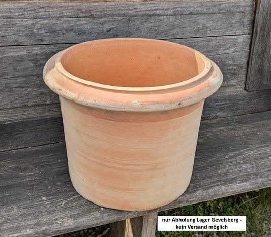 NEU !! Schöner großer robuster Blumentopf ø ca. 40 cm aus roten Terracotta, Pflanzgefäß Terrakotta Übertopf Deko Garten