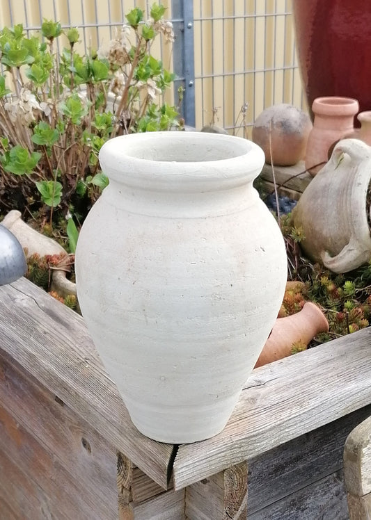 NEU !!! Rustikal handgetöpferte Amphore Krug ca. 25 cm hoch aus Terracotta, Deko, Vase , Mediterran