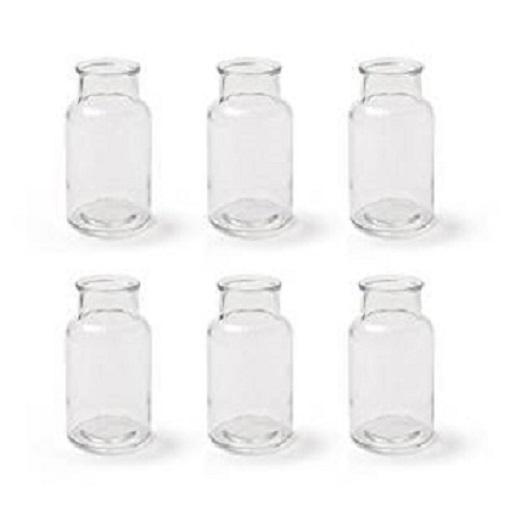 Glasvasen Braxton 6er Set je ca. 20 cm hoch
