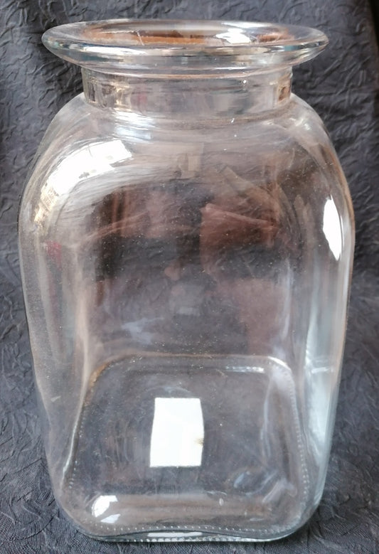 Dekoglas Glasvase ca. 26 cm hoch