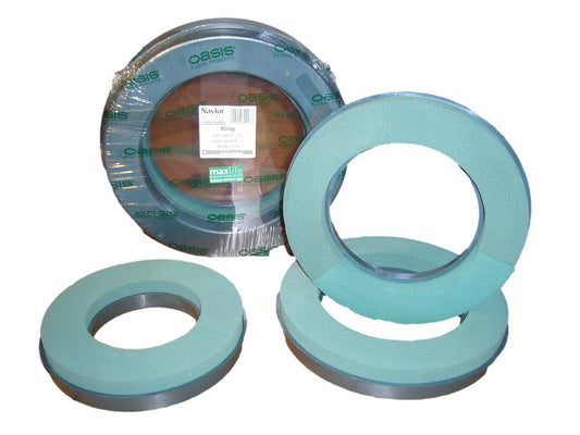 OASIS® NAYLOR BASE Ring, 30 cm Ø Steckmoos Steckmasse Steckschaum 11-08101