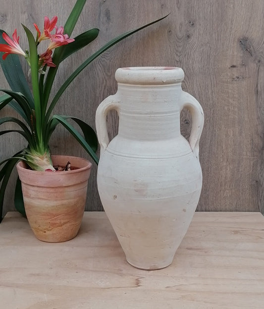 2. Wahl !! Amphore ca. 40 cm hoch mit 2 Henkeln aus Terracotta Terrakotta Deko Vase